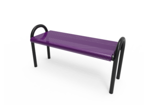 Perforated Steel MOD Bench without Back - Image 2