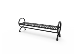 Village Bench without Back - Image 2
