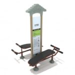 Royal Double Station Sit Up Bench